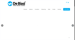 Desktop Screenshot of debiasi.com.br